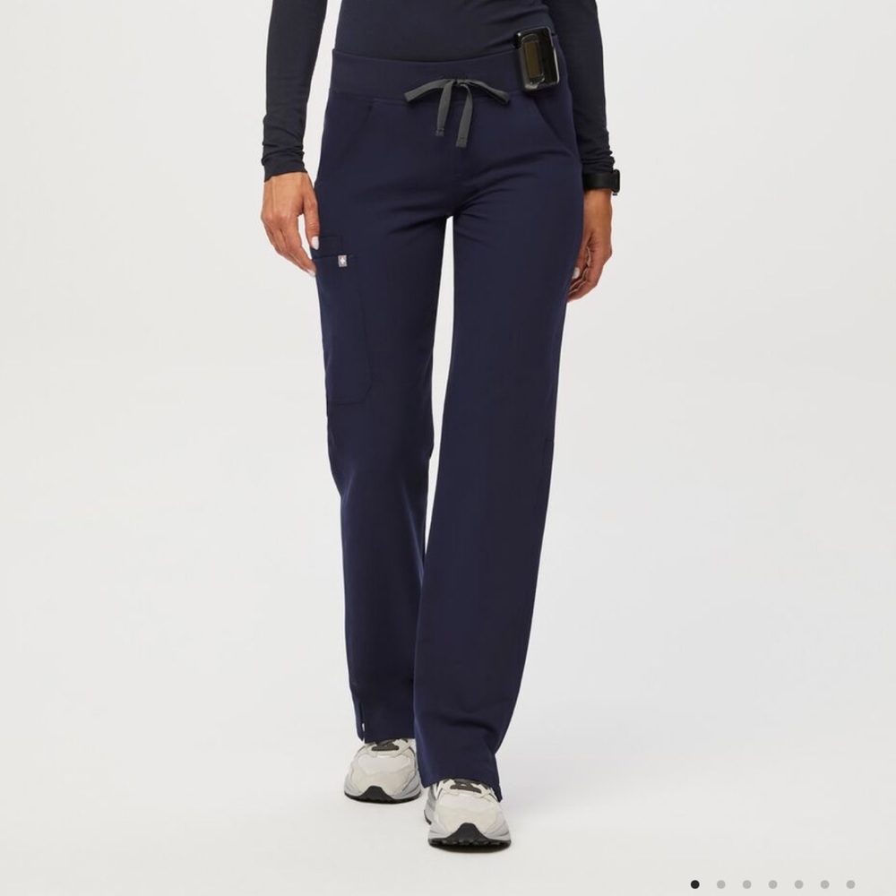 Figs Navy Kade Cargo Scrub pants